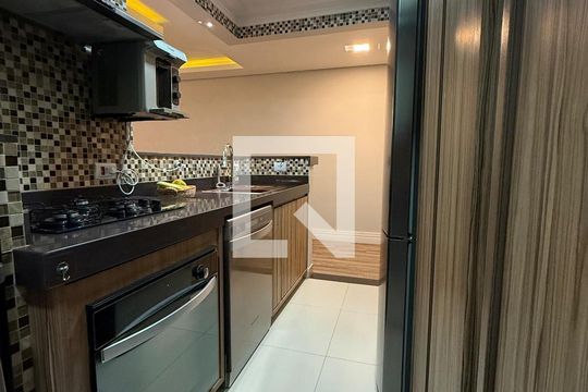 Cozinha de apartamento à venda com 2 quartos, 76m² em Chácara da Barra, Campinas