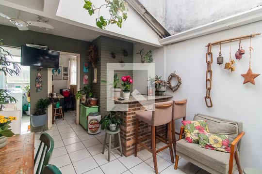 área goumert. Churrasqueira de apartamento à venda com 3 quartos, 127m² em Jardim Botânico, Porto Alegre