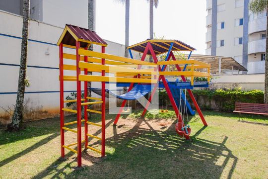 Área comum - Playground de apartamento para alugar com 3 quartos, 90m² em Vila Jaboticabeira, Taubaté