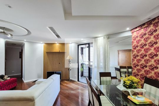 Sala de apartamento para alugar com 5 quartos, 149m² em Baeta Neves, São Bernardo do Campo