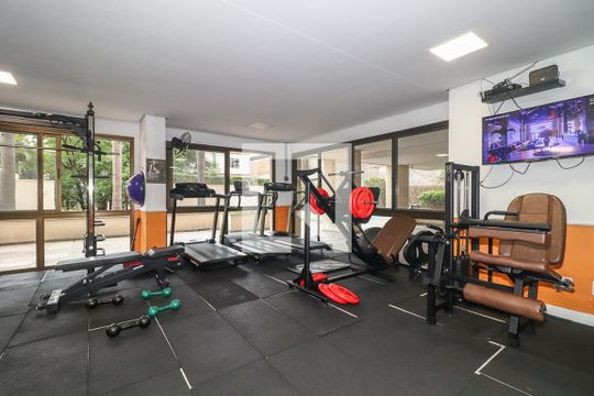 Área comum - Academia de apartamento à venda com 2 quartos, 120m² em Passo D’areia, Porto Alegre