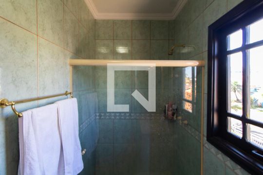 Banheiro da Suíte 3 de casa à venda com 3 quartos, 220m² em Parque Alto Taquaral, Campinas
