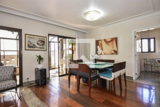 Sala de Jantar de apartamento para alugar com 4 quartos, 228m² em Morumbi, São Paulo