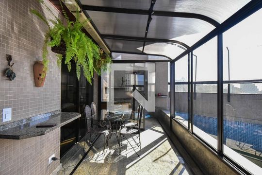 Varanda de apartamento para alugar com 4 quartos, 228m² em Morumbi, São Paulo
