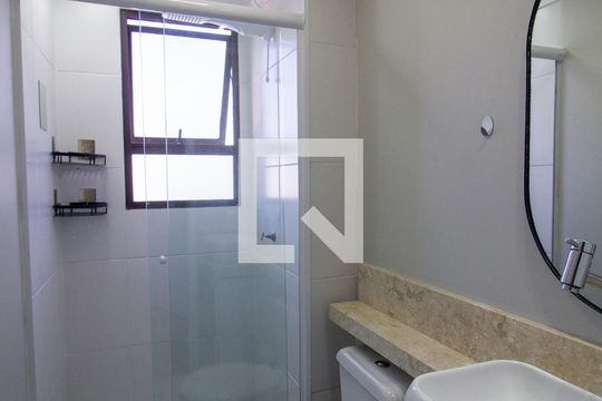 Banheiro de apartamento para alugar com 2 quartos, 52m² em Jardim Santa Fe, Sorocaba