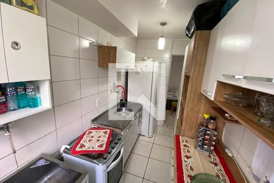 Cozinha de apartamento à venda com 2 quartos, 40m² em Anil, Rio de Janeiro