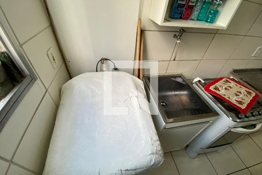 Área de Serviço de apartamento à venda com 2 quartos, 40m² em Anil, Rio de Janeiro