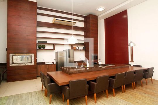 Área Comum - Salão de Festas de apartamento para alugar com 3 quartos, 93m² em Jardim Botânico, Porto Alegre