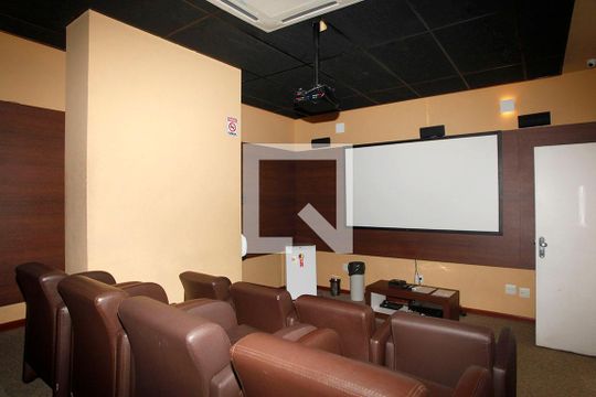 Área Comum - Cinema de apartamento para alugar com 3 quartos, 93m² em Jardim Botânico, Porto Alegre