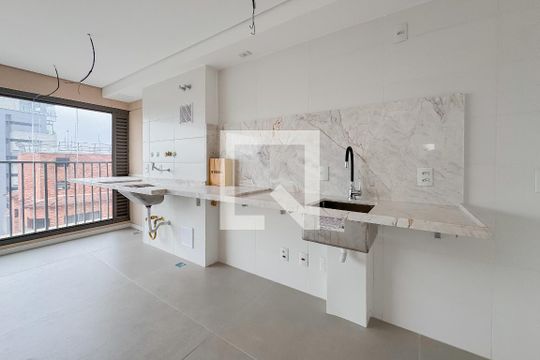 Cozinha de apartamento à venda com 2 quartos, 75m² em Vila Mariana, São Paulo