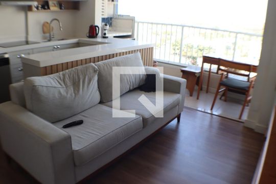 Sala de apartamento à venda com 2 quartos, 52m² em Bethaville I, Barueri
