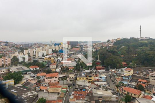 Sala - Vista de apartamento para alugar com 2 quartos, 45m² em Jardim São Luís, São Paulo