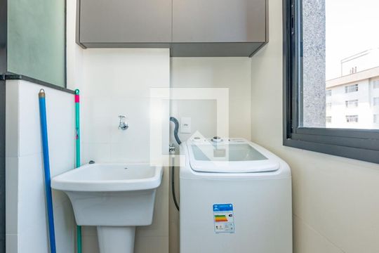Área de Serviço de apartamento à venda com 1 quarto, 40m² em Funcionários, Belo Horizonte