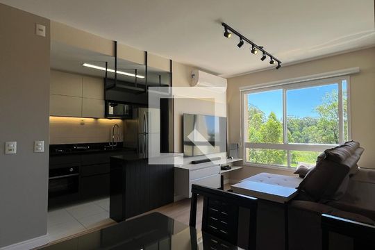 Sala de Jantar de apartamento à venda com 2 quartos, 62m² em Marechal Rondon, Canoas