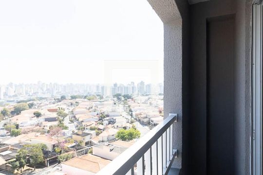 Varanda de kitnet/studio à venda com 1 quarto, 18m² em Vila Santo Estefano, São Paulo