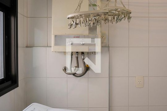 Área de serviço de apartamento à venda com 3 quartos, 135m² em Vila Caminho do Mar, São Bernardo do Campo