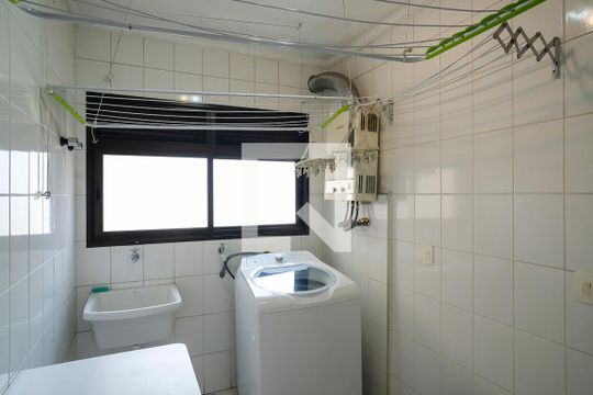 Área de serviço de apartamento à venda com 3 quartos, 135m² em Vila Caminho do Mar, São Bernardo do Campo