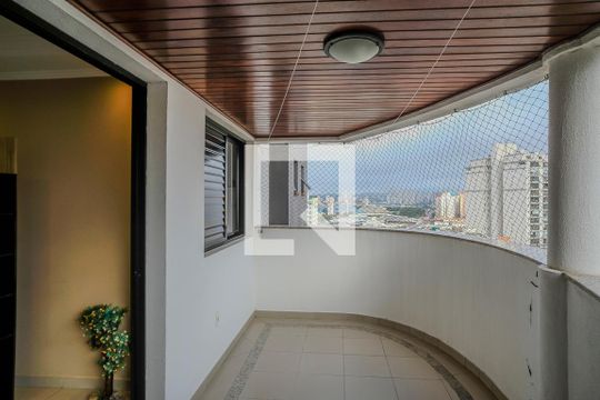 Varanda de apartamento à venda com 3 quartos, 135m² em Vila Caminho do Mar, São Bernardo do Campo