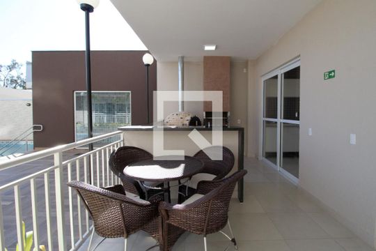 Área comum - Churrasqueira de apartamento para alugar com 1 quarto, 54m² em Jardim Bela Vista, Sorocaba
