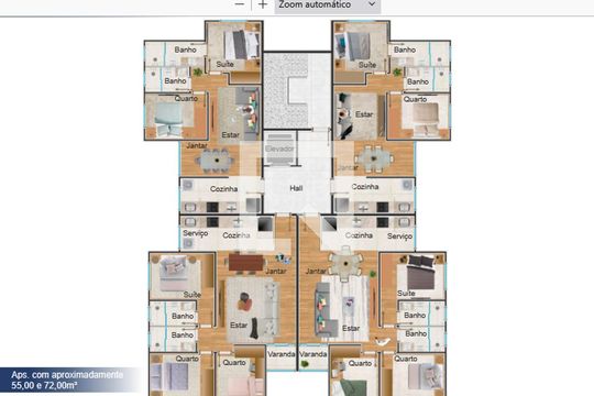 Apartamento à venda com 2 quartos, 54m² em Miramar (barreiro), Belo Horizonte