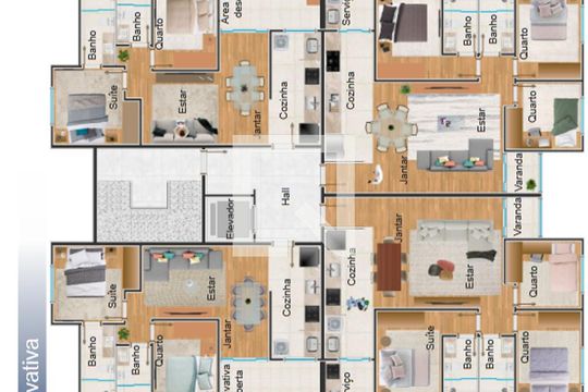 Apartamento à venda com 2 quartos, 75m² em Miramar (barreiro), Belo Horizonte