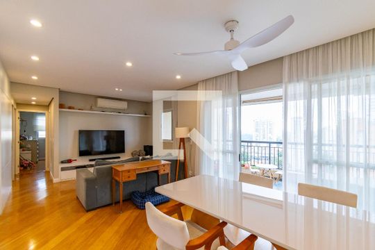 Sala de apartamento à venda com 3 quartos, 112m² em Vila Mascote, São Paulo