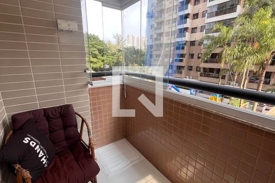 Varanda de apartamento para alugar com 2 quartos, 62m² em Barra da Tijuca, Rio de Janeiro