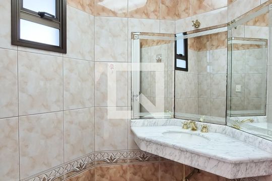 Lavabo da Sala de apartamento à venda com 4 quartos, 440m² em Vila Sao Joao, São Bernardo do Campo