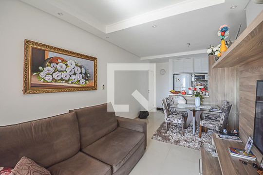 Sala de apartamento para alugar com 2 quartos, 75m² em Independência, São Bernardo do Campo