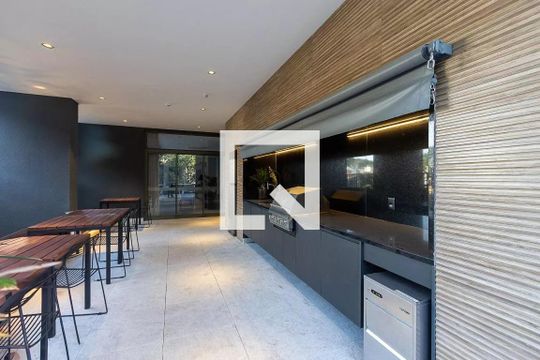 Área comum - Churrasqueira de kitnet/studio à venda com 1 quarto, 33m² em Pompeia, São Paulo