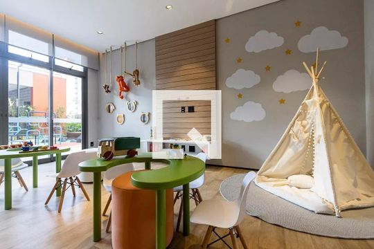 Brinquedoteca de kitnet/studio à venda com 1 quarto, 33m² em Pompeia, São Paulo