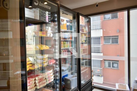Área comum - Mercadinho de apartamento à venda com 1 quarto, 64m² em Vila Monte Alegre, São Paulo