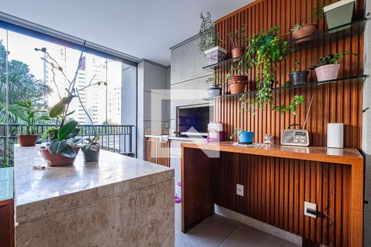 Sala - Varanda de apartamento para alugar com 3 quartos, 340m² em Paraíso, São Paulo