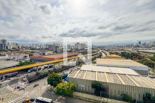 Vista da Sala de apartamento à venda com 2 quartos, 35m² em Ipiranga, São Paulo