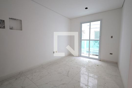 Sala de casa de condomínio à venda com 3 quartos, 117m² em Vila Metalúrgica, Santo André