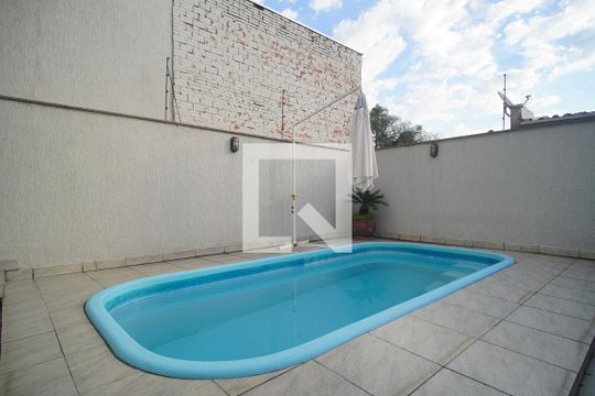 Área comum - Piscina de casa à venda com 2 quartos, 124m² em Guarani, Novo Hamburgo