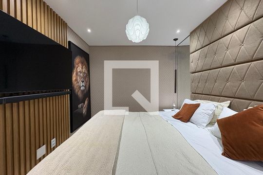 Quarto de apartamento à venda com 2 quartos, 63m² em Vila Santo Alberto, Santo André