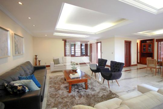Sala de casa à venda com 3 quartos, 445m² em Mangabeiras, Belo Horizonte