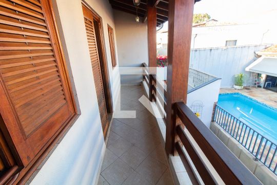 Sacada do Quarto 3 de casa à venda com 3 quartos, 284m² em Jardim Sao Carlos, Campinas