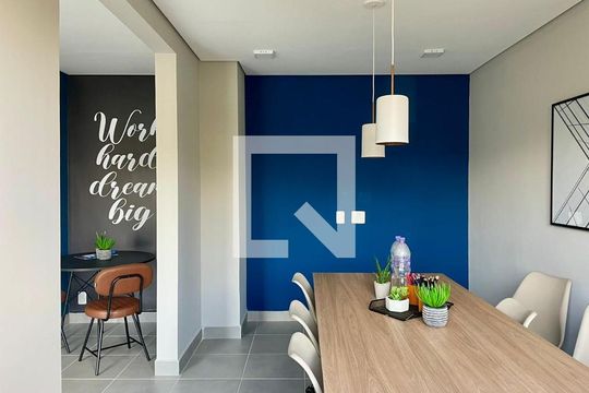 Área comum - Salão de festas de apartamento para alugar com 2 quartos, 32m² em Parque Novo Mundo, Guarulhos