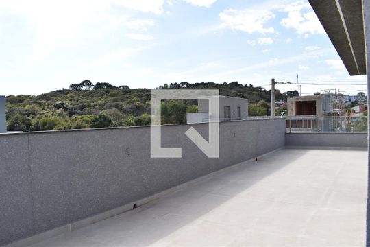 Terraço de casa de condomínio à venda com 3 quartos, 171m² em Santa Cândida, Curitiba