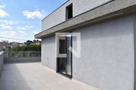 Terraço de casa de condomínio à venda com 3 quartos, 171m² em Santa Cândida, Curitiba
