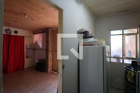 Cozinha de casa à venda com 1 quarto, 45m² em Estância Velha, Canoas