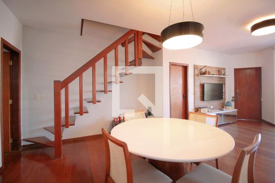 Sala de apartamento à venda com 3 quartos, 147m² em União, Belo Horizonte