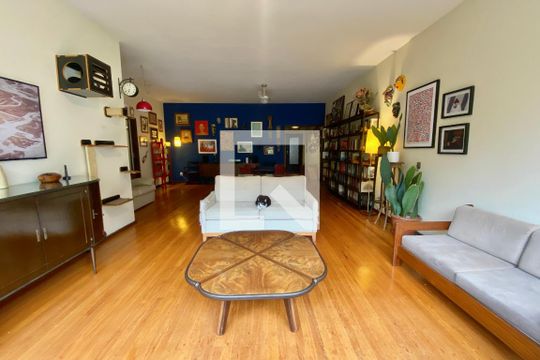 Sala de apartamento à venda com 4 quartos, 167m² em Botafogo, Rio de Janeiro