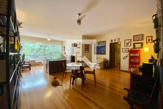 Sala de apartamento à venda com 4 quartos, 167m² em Botafogo, Rio de Janeiro