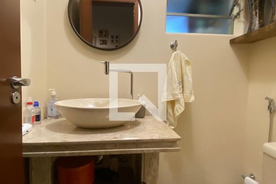 Lavabo de apartamento à venda com 4 quartos, 167m² em Botafogo, Rio de Janeiro