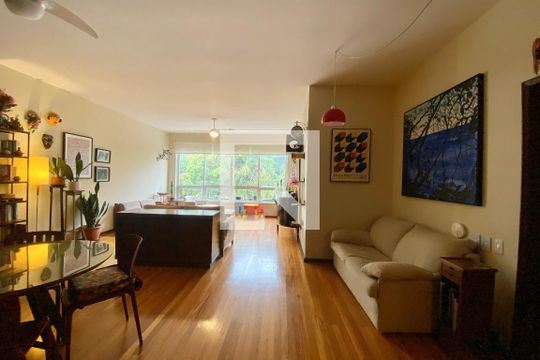 Sala de apartamento à venda com 4 quartos, 167m² em Botafogo, Rio de Janeiro