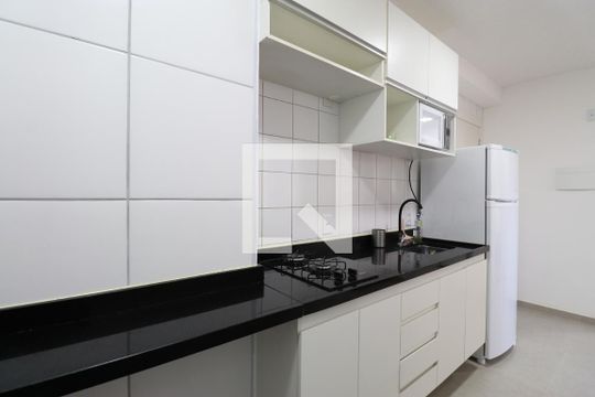 Cozinha de apartamento à venda com 2 quartos, 35m² em Várzea da Barra Funda, São Paulo