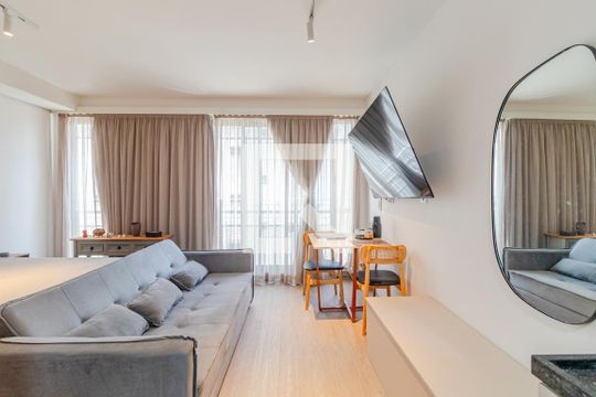 Studio de kitnet/studio à venda com 1 quarto, 31m² em Pinheiros, São Paulo